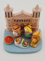 Christmas Nativity Scene of the World - Basilica of Fourvière Lyon