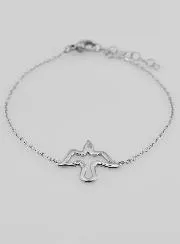 Holy Spirit Religious Bracelet - Silvery Stainless Steel