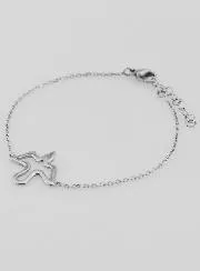 Holy Spirit Religious Bracelet - Silvery Stainless Steel