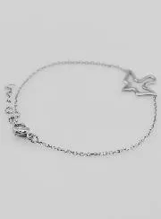 Holy Spirit Religious Bracelet - Silvery Stainless Steel