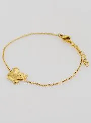 Holy Spirit Dove Bracelet - Golden Stainless Steel