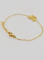 Holy Spirit Dove Bracelet - Golden Stainless Steel