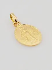 Miraculous Medal 18k Gold - 15mm