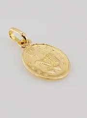 Miraculous Medal 18k Gold - 15mm