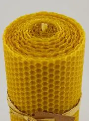 100% Natural Beeswax Candle - 15x6cm