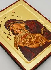 Religious Icon Virgin Mary of Tenderness - 24cm