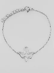 Openwork Holy Spirit Bracelet in Stainless Steel