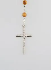 Wooden Miraculous Virgin Rosary