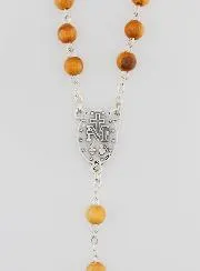 Wooden Miraculous Virgin Rosary