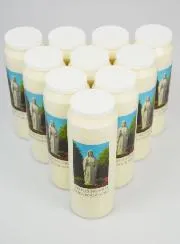 Set 10 Sanctuary Candles to Our Lady of the Poor