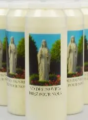 Set 10 Sanctuary Candles to Our Lady of the Poor