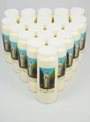 Set 20 Sanctuary Candles to Our Lady of the Poor