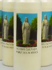 Set 20 Sanctuary Candles to Our Lady of the Poor