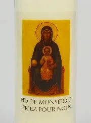 Sanctuary Candle to Our Lady of Montserrat