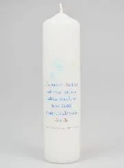 Confirmation Gift – Candle with Lettering 20cm