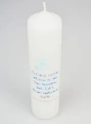 Confirmation Gift – Candle with Lettering 20cm