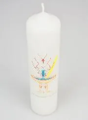 Baptism Gift for Adults - Candle 20cm