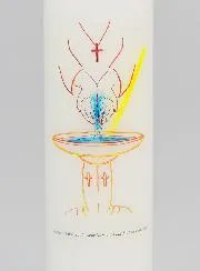 Adult Baptism Candle