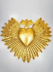 Giant Metal Ex Voto Wall Decoration - 81cm