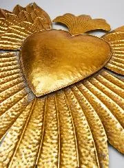 Giant Metal Ex Voto Wall Decoration - 81cm