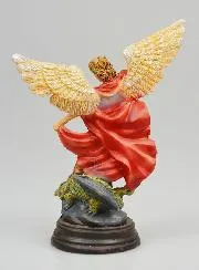 Resin Statue of Saint Michael the Archangel - 12cm
