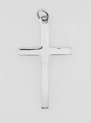 Stainless Steel Cross Pendant - 26mm
