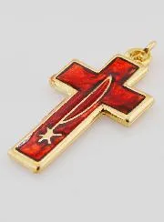 Confirmation Pendant Holy Spirit and Pax - Red