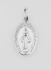Miraculous Medal in 925 Silver - 18mm