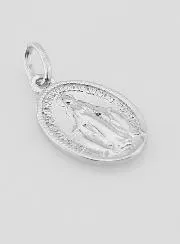 Miraculous Medal in 925 Silver - 18mm