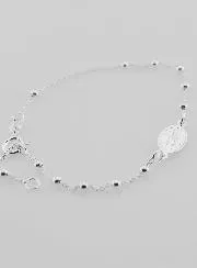 Miraculous Medal Bracelet in 925 Silver