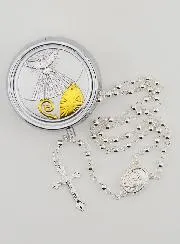 Rosary and Box Holy Spirit