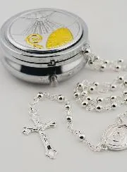 Rosary and Box Holy Spirit