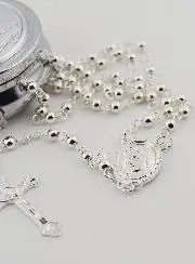 Rosary and First Communion Box