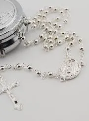 Communion Rosary Case with Rosary