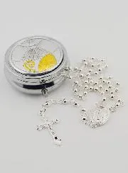Confirmation Gift Rosary Case with Rosary