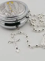 Rosary and Lourdes Box