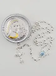 Rosary and Our Lady of Medjugorje Box