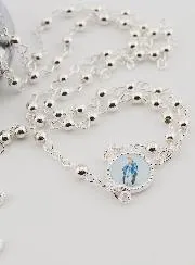 Rosary Case Our Lady of Medjugorje with Rosary