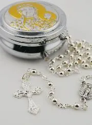 Rosary and Our Lady of Czestochowa Box
