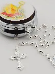 Confirmation Gift Rosary Case and Rosary