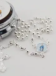 Holy Family Rosary Box with Rosary