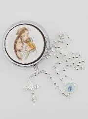 Holy Family Rosary Case - Rosary Included
