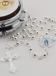Guardian Angel Rosary Box and Rosary