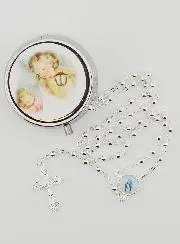 Guardian Angel Rosary Box - Rosary included