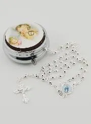 Guardian Angel Rosary Box - Rosary included