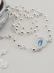 Communion Gift Rosary Box and Rosary