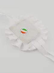 Christening Gift - Cradle Medal Angel with Lantern