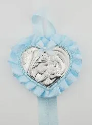 Christening Gift - Cradle Medal Virgin and Child