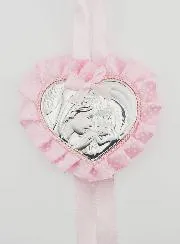 Christening Gift - Cradle Medal Virgin and Child