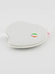 Christening Gift Girl - Leather Cradle Medal - Angel with Lantern